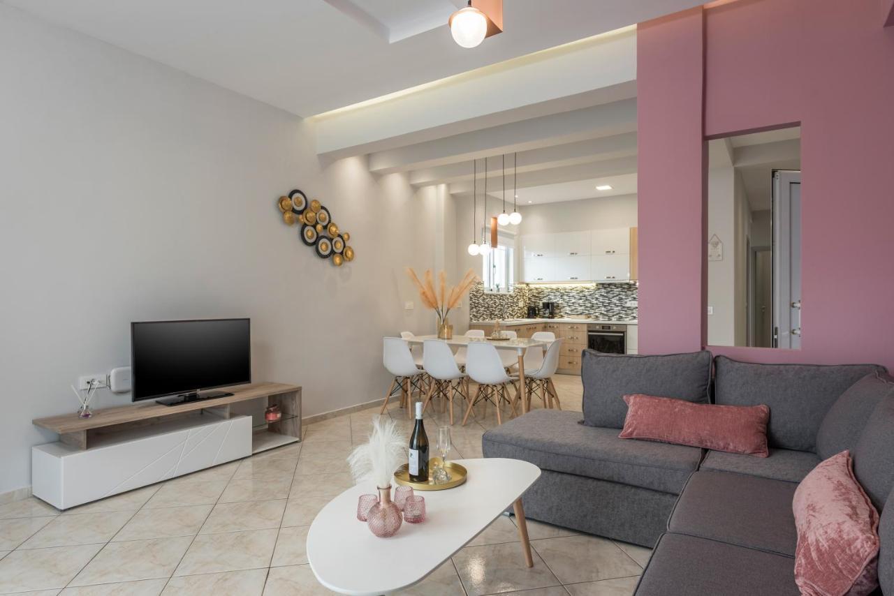 Jt Apartments Kíssamos Dış mekan fotoğraf